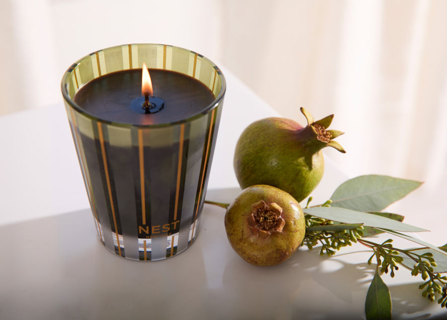 Full View of NEST Pistachio & Wild Fig Classic Candle image number 2